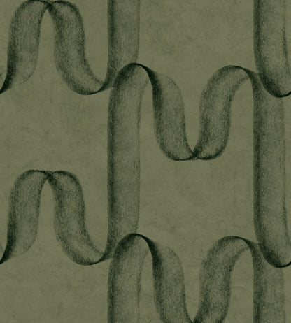 Graphite Wallpaper by Coordonne Olive