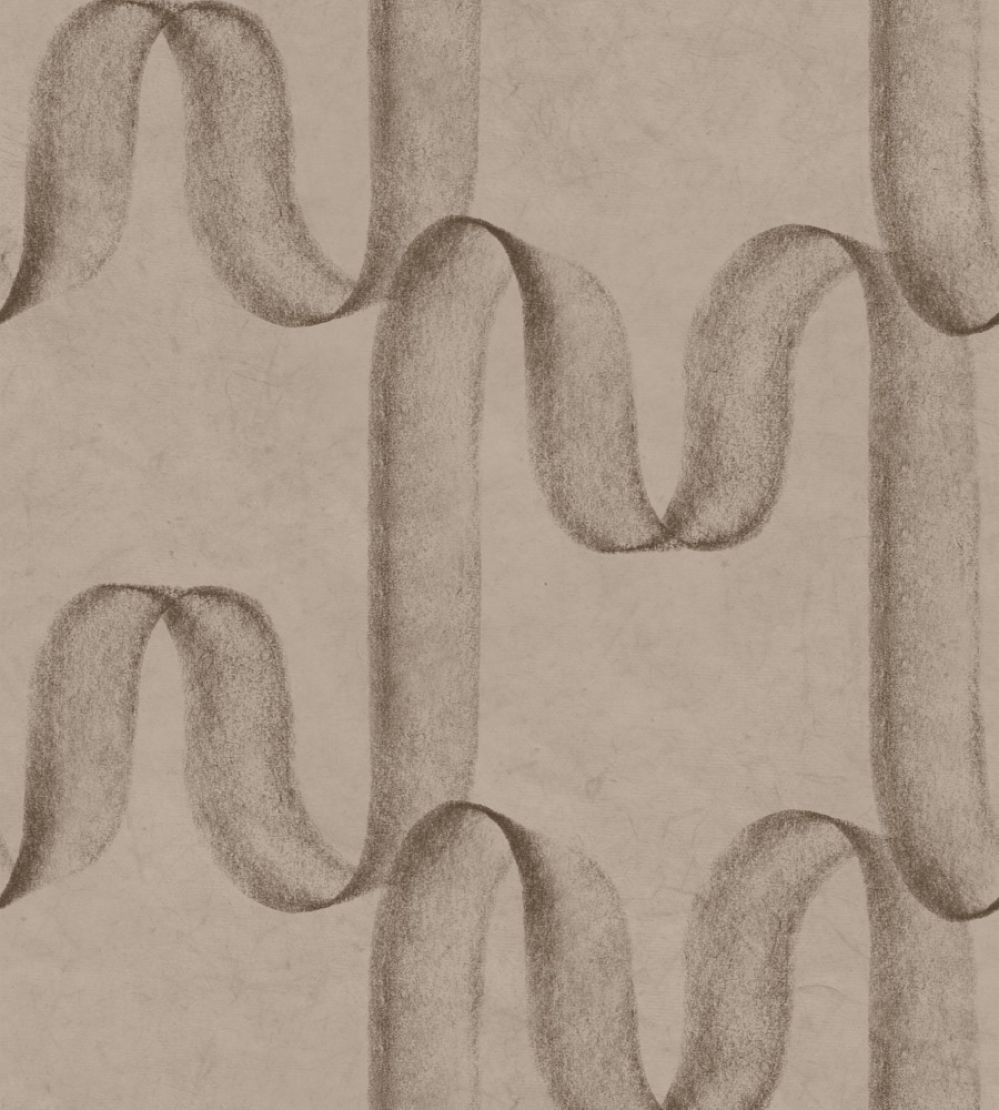 Graphite Wallpaper by Coordonne Taupe