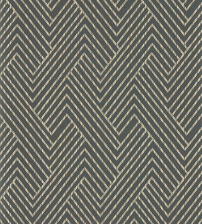 Grassetto Wallpaper by Clarke & Clarke Charcoal