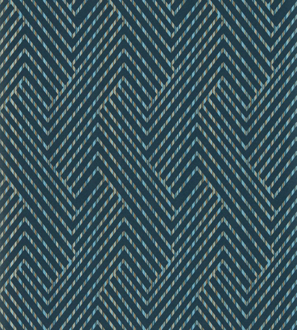 Grassetto Wallpaper by Clarke & Clarke Midnight