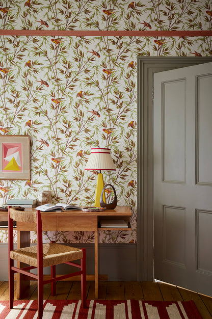 Great Ormond St wallpaper by Little Greene in Galette