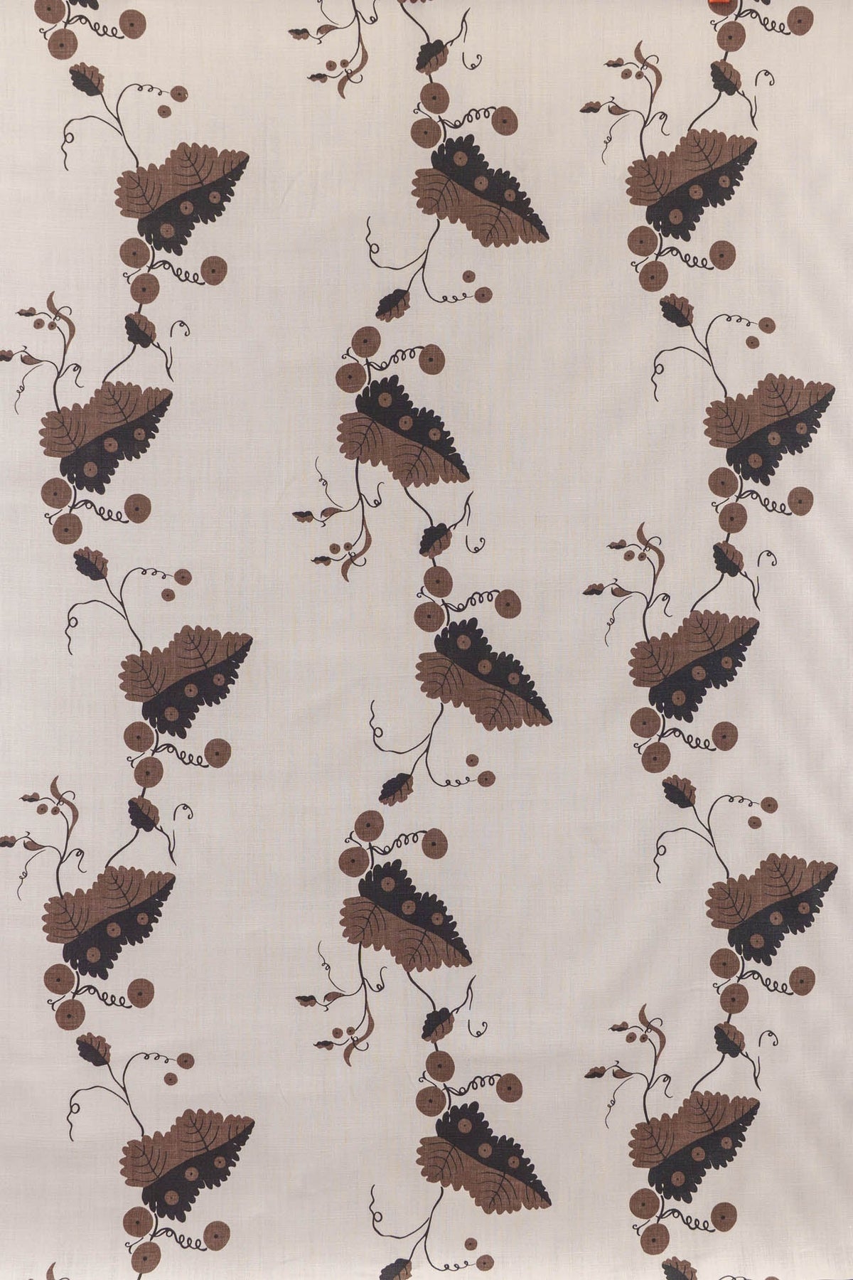 Greenbrier Fabric by Jean Monro in Unearthly Brown