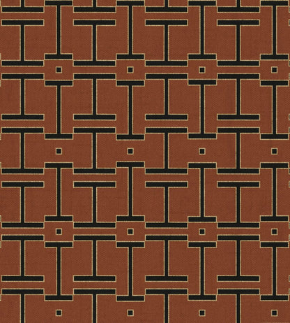 Grid Wallpaper by Coordonne Clay