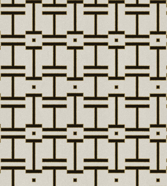 Grid Wallpaper by Coordonne Cotton