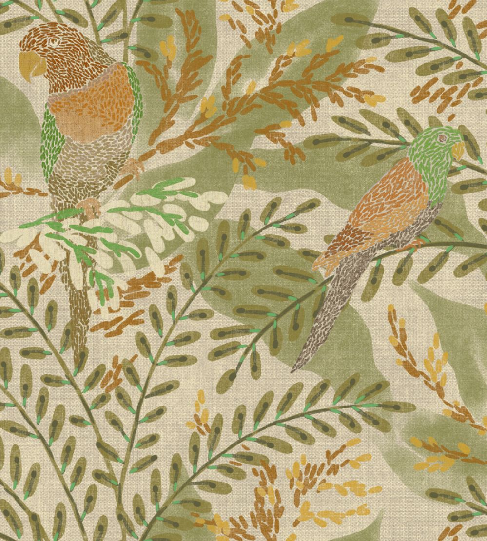 Guacamayos Wallpaper by Tres Tintas Arena
