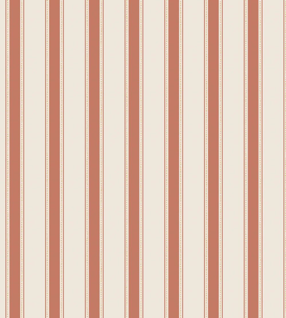 Gustav Wallpaper by Sandberg Red