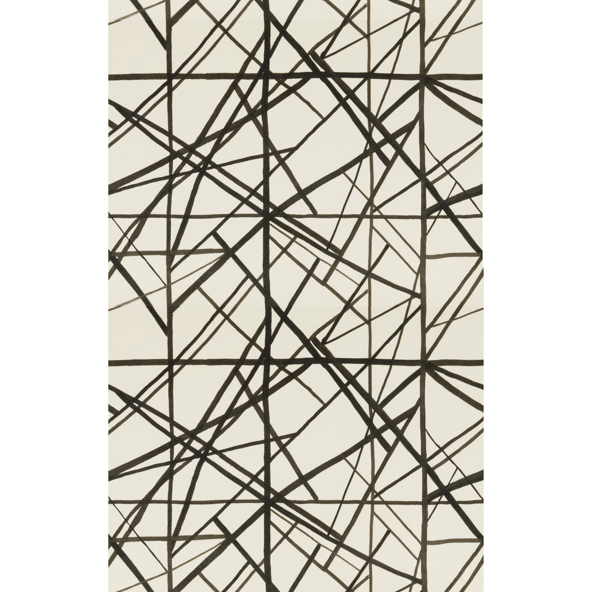 Channels Velvet - Ebony/Ivory