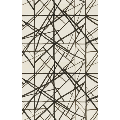 Channels Velvet - Ebony/Ivory