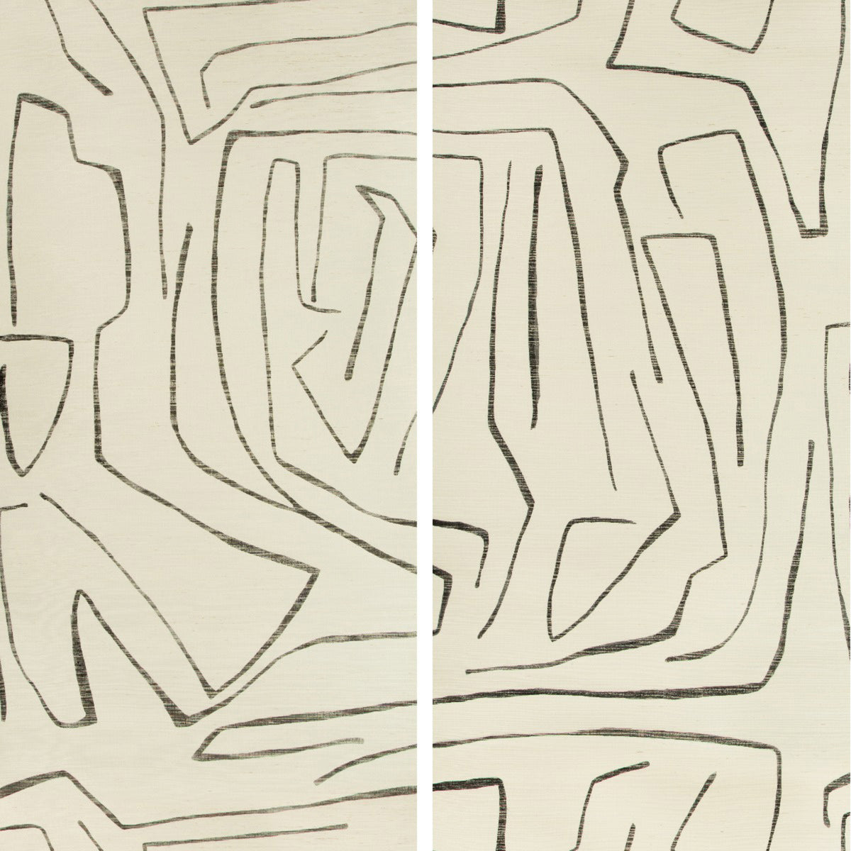 Graffito Ii - Ivory/Ebony