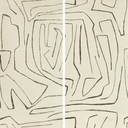 Graffito Ii - Ivory/Ebony