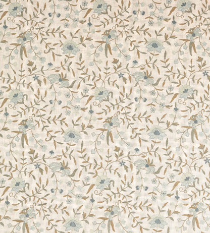 Habington Fabric by Sanderson Porcelain/Thyme