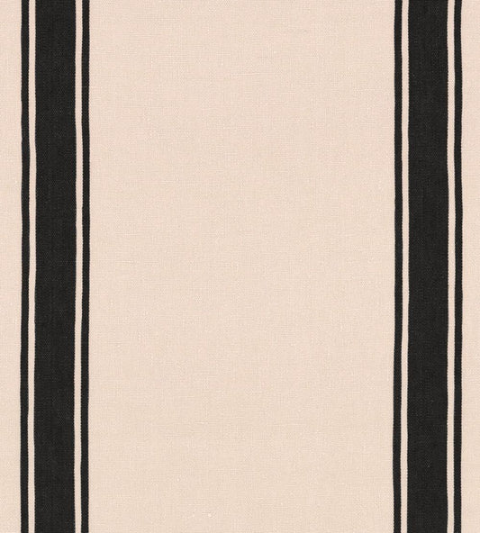 Hajdu Stripe Fabric by MINDTHEGAP Black White