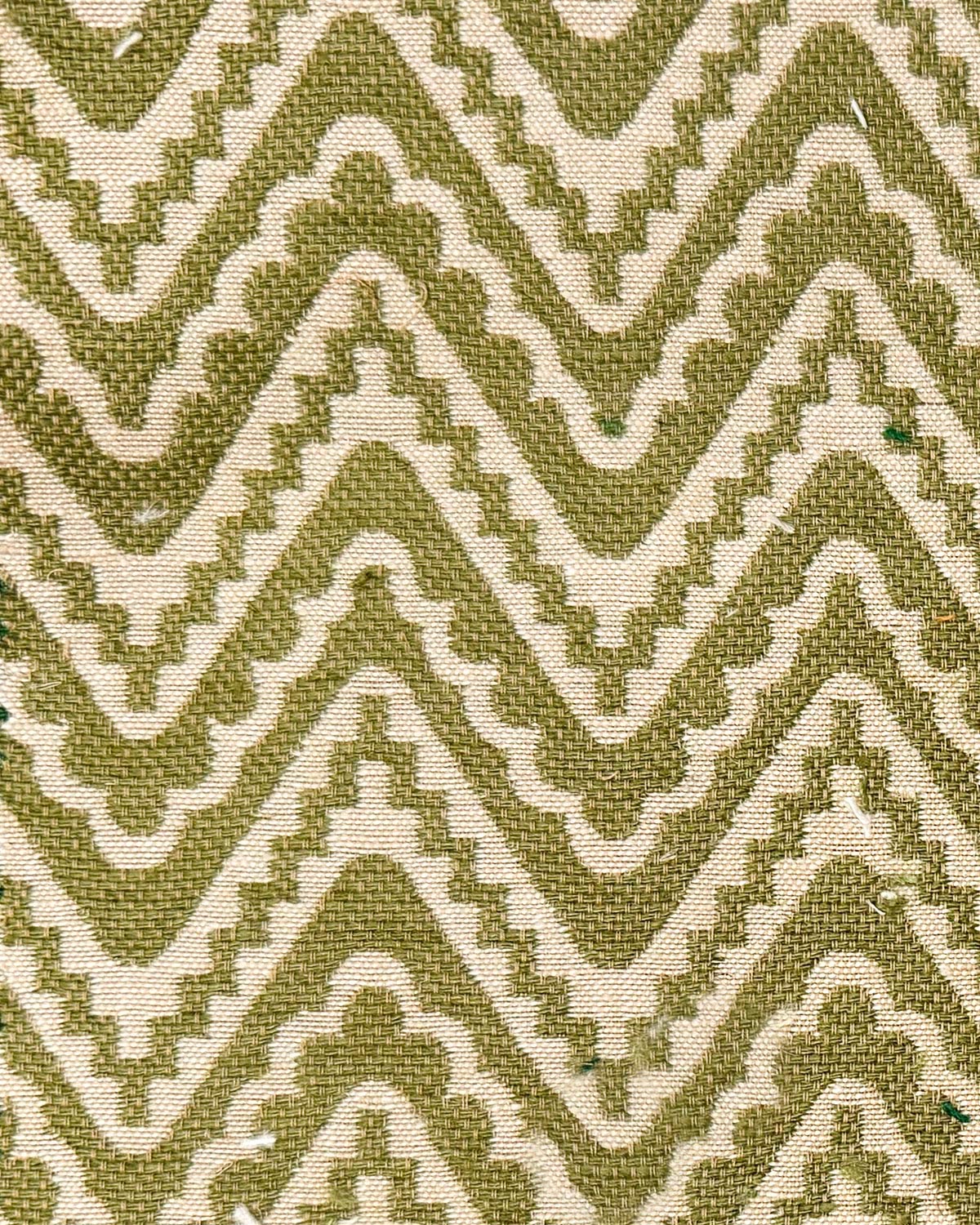 Haku Fabric by Fleurons d'Hélène in Fern