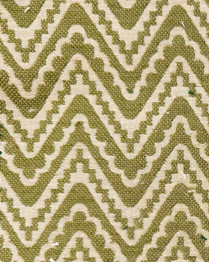Haku Fabric by Fleurons d'Hélène in Fern