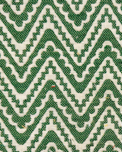 Haku Fabric by Fleurons d'Hélène in Hedge