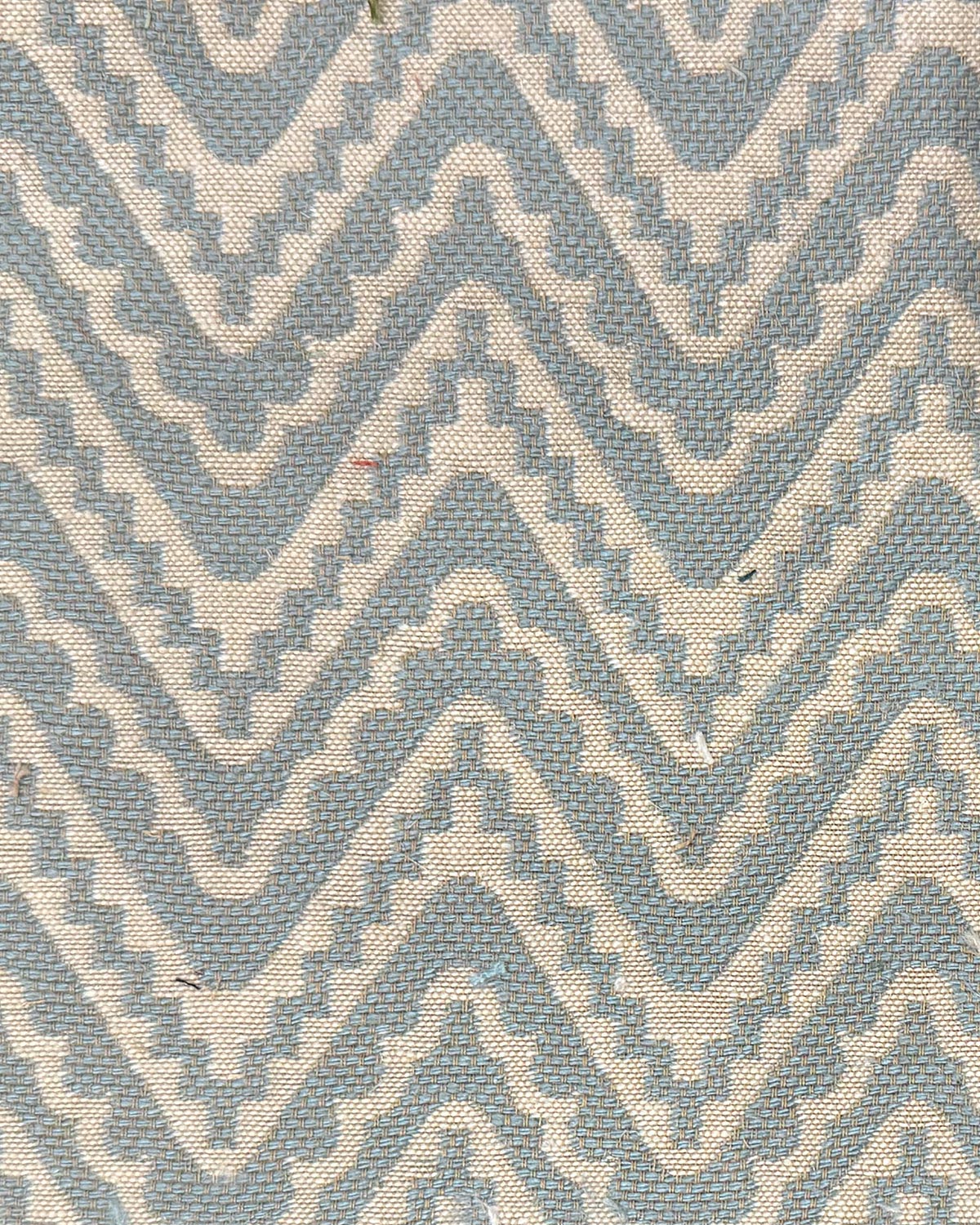 Haku Fabric by Fleurons d'Hélène in Lagoon