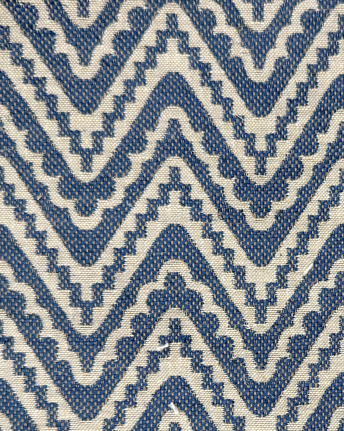 Haku Fabric by Fleurons d'Hélène in Lapis