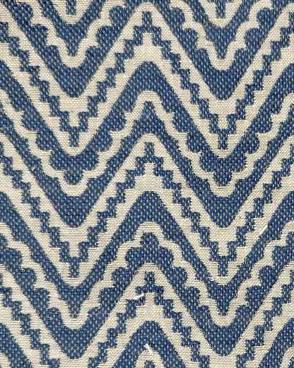 Haku Fabric by Fleurons d'Hélène in Lapis