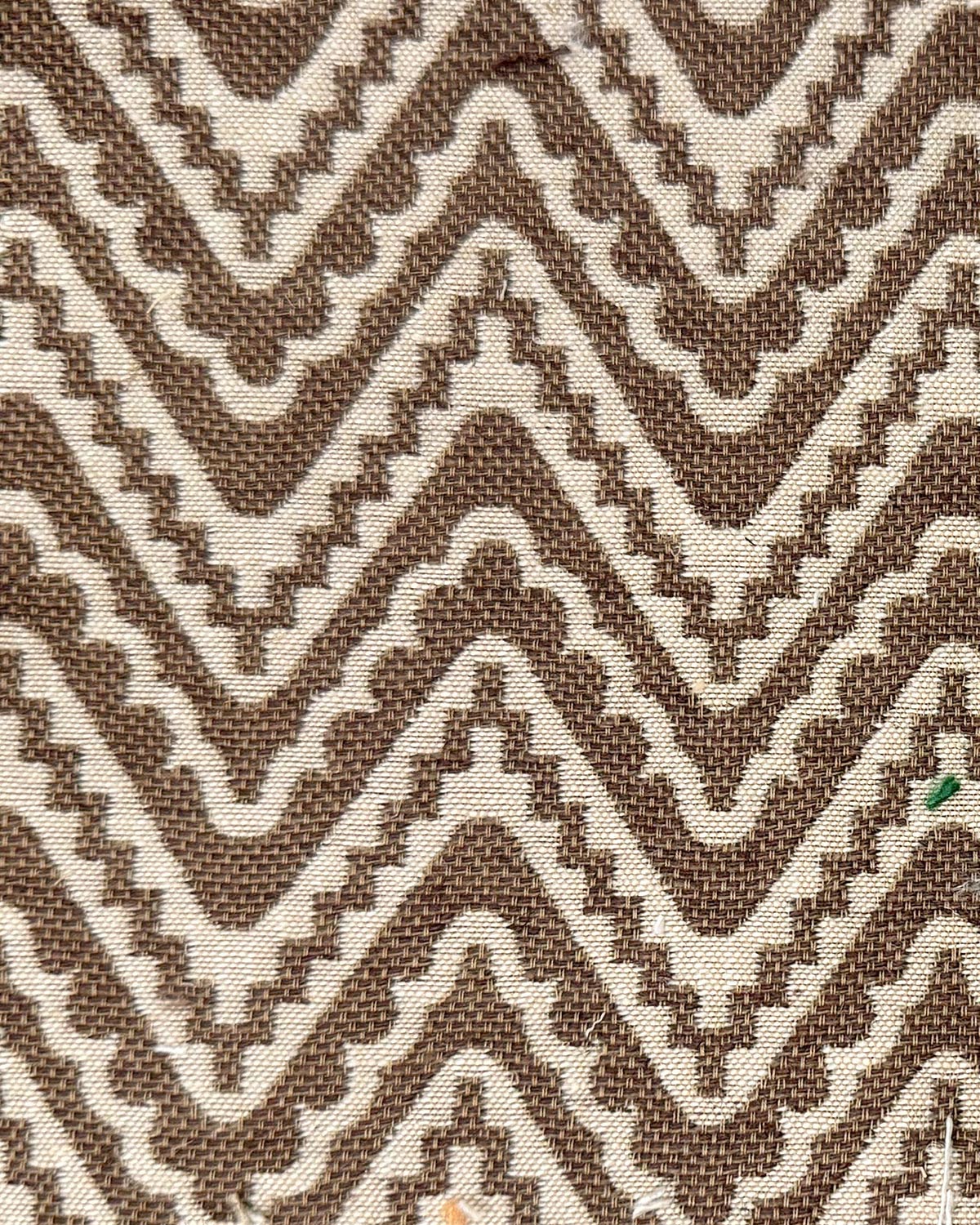 Haku Fabric by Fleurons d'Hélène in Nutmeg