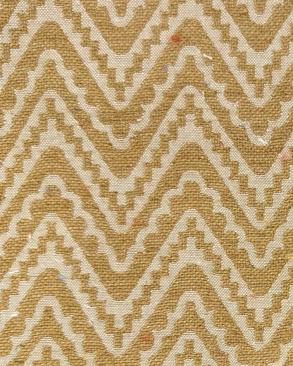 Haku Fabric by Fleurons d'Hélène in Old Gold