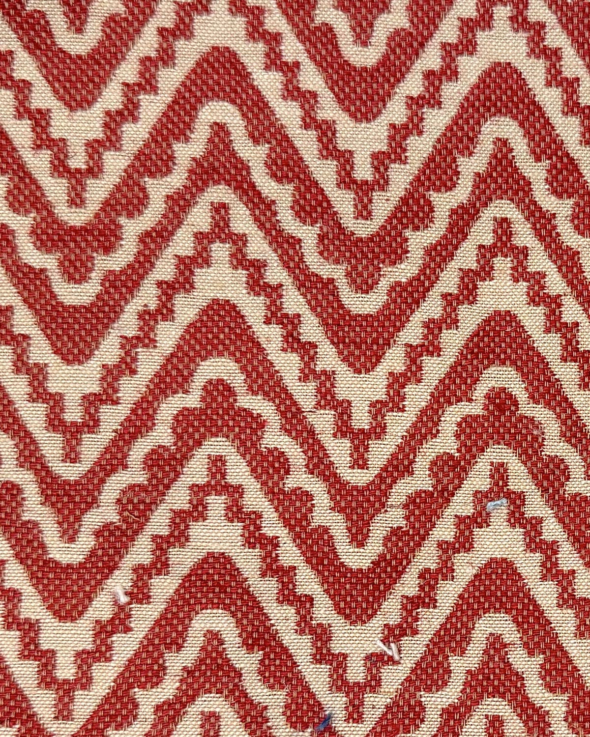 Haku Fabric by Fleurons d'Hélène in Rouge