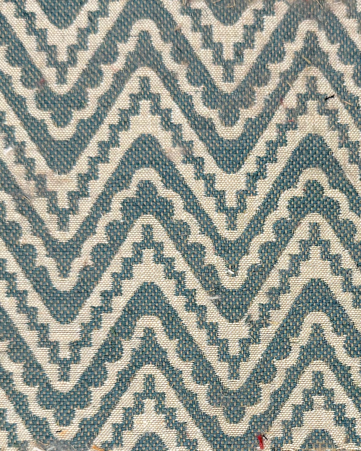 Haku Fabric by Fleurons d'Hélène in Sea Blue