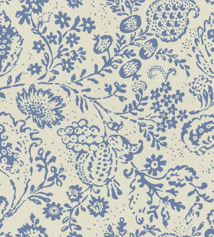 Halcyon Days Wallpaper by Langelid Von Bromssen True Blue