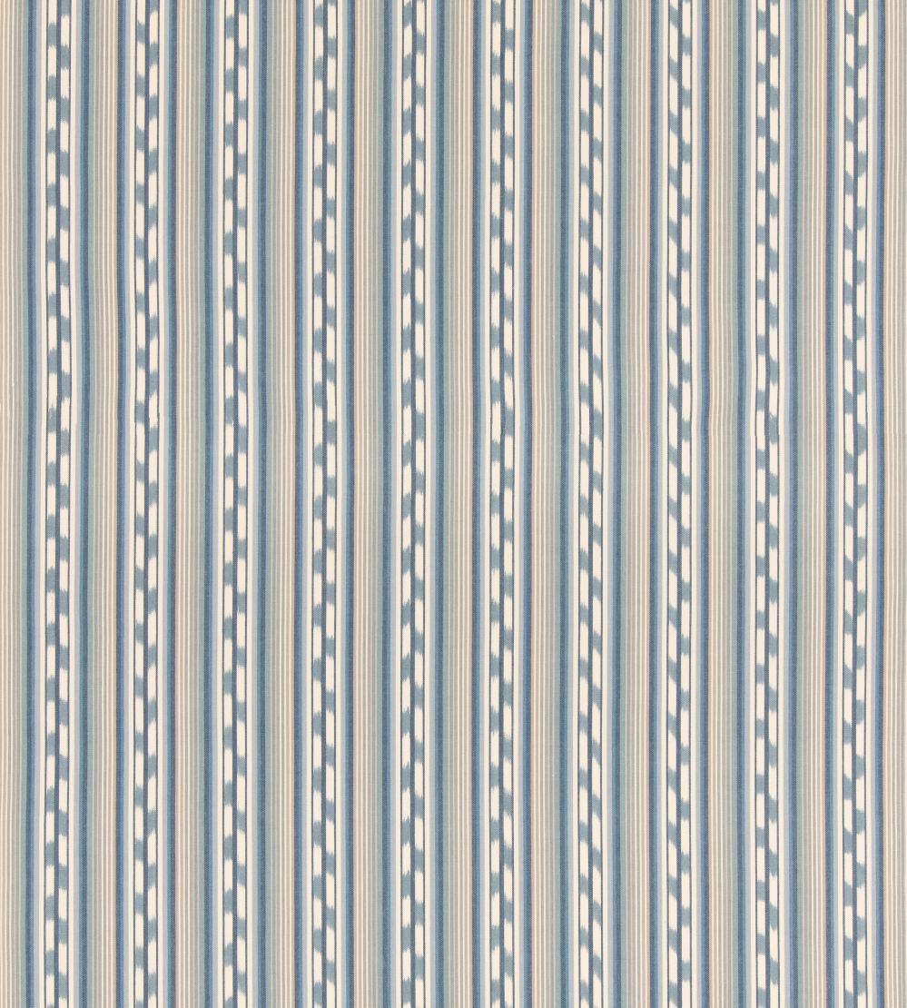 Halki Stripe Fabric by GP & J Baker Blue