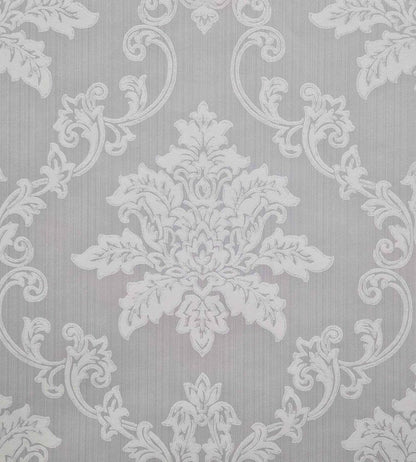Hampton Wallpaper by 1838 Wallcoverings Grey