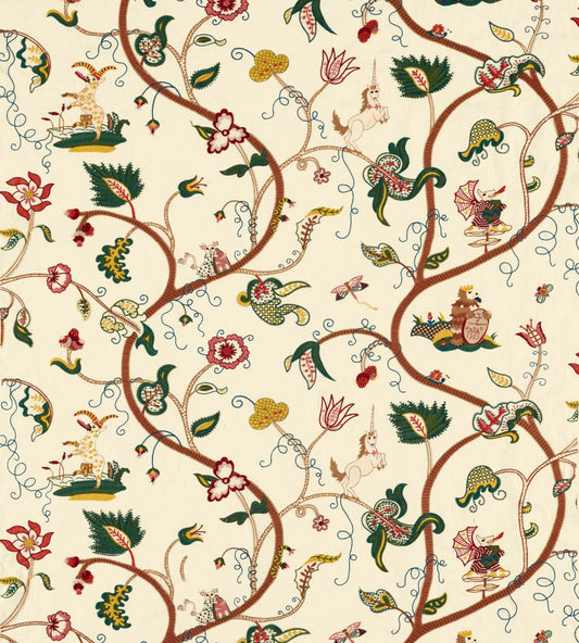 Hampton Embroidery Fabric by Zoffany Tapestry