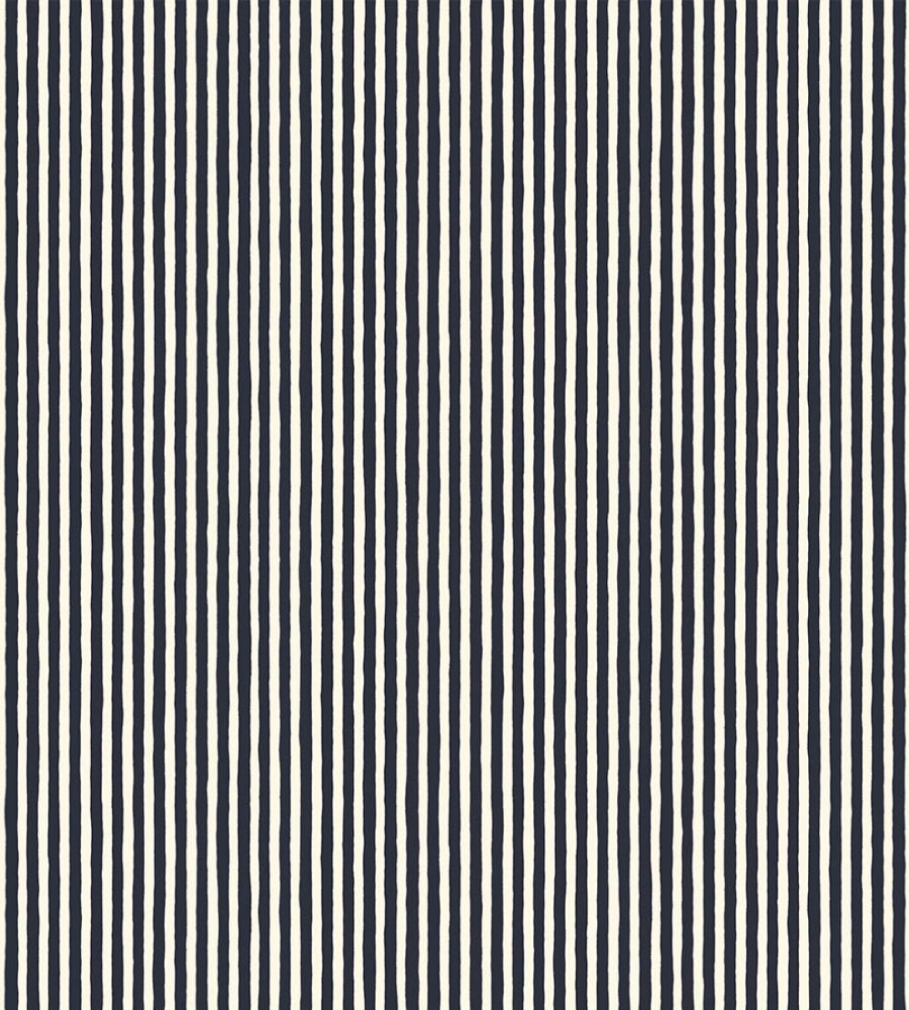 Hand Painted Stripe Wallpaper by Josephine Munsey Perta/Clarke White