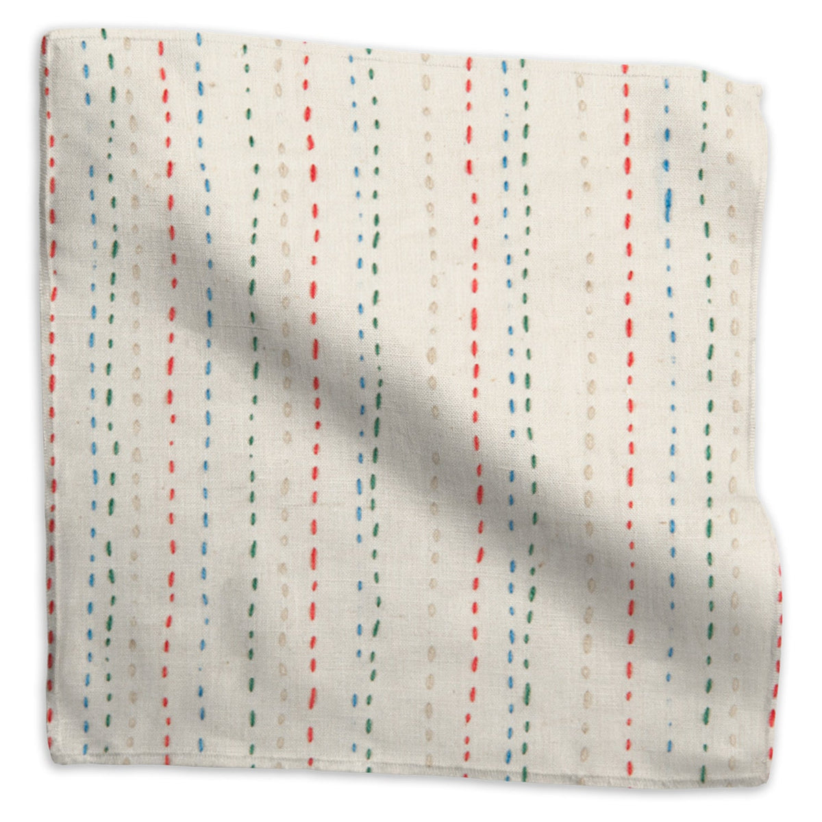 Hand-Stitched Fabric by Kathryn M. Ireland in Multi