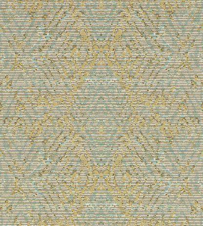 Hansha Wallpaper by Harlequin Buttermilk/Sky