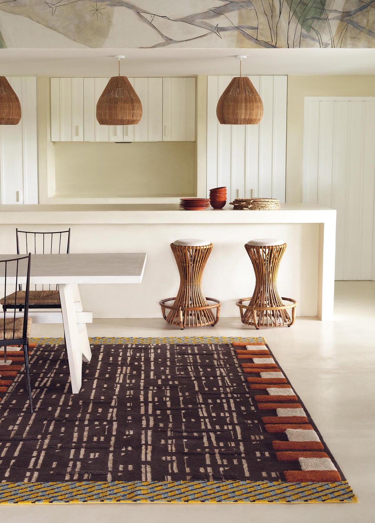 Hao Rug by Pierre Frey shown in a room setting (view 2)