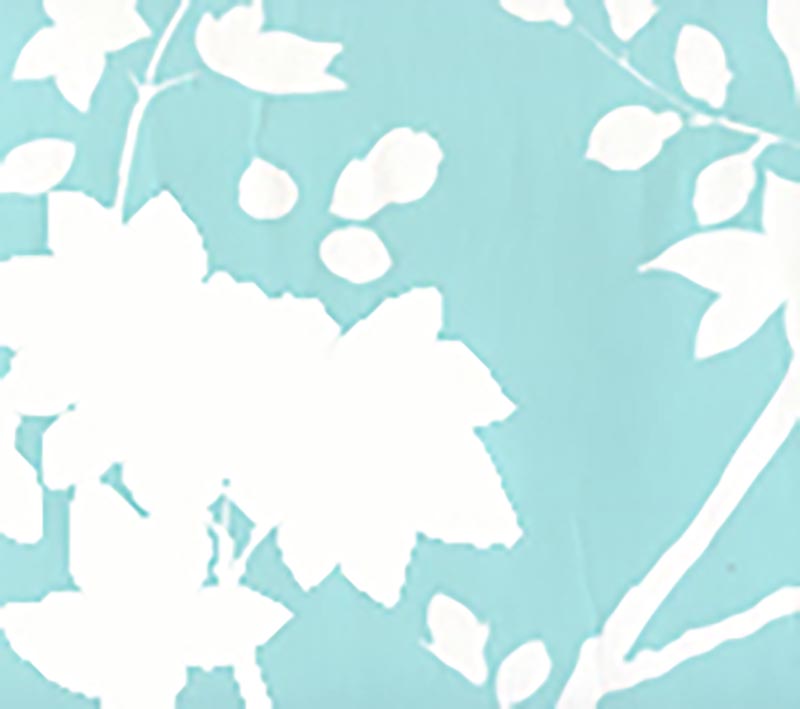 Happy Garden Background Turquoise wallpaper by Quadrille
