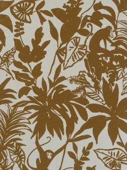 Happy Monkey Wallpaper by Pierre Frey in Mordore (FP495002)