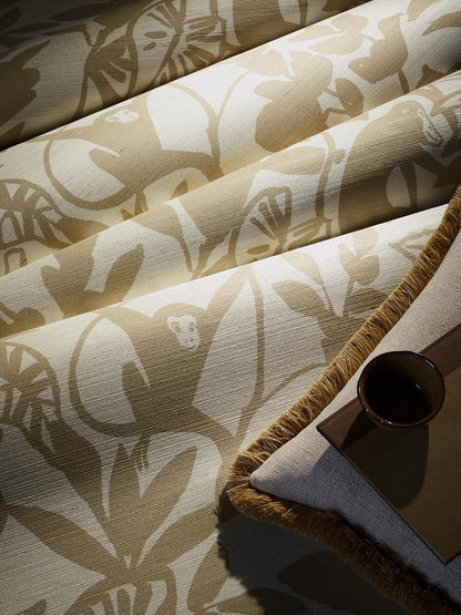 Happy Monkey Wallpaper by Pierre Frey shown in a room setting (view 2)