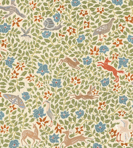 Haresfield Walk Wallpaper by Josephine Munsey Cream