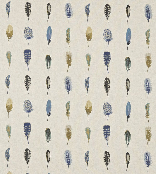 Limosa Fabric by Harlequin Indigo/Mustard/Stone