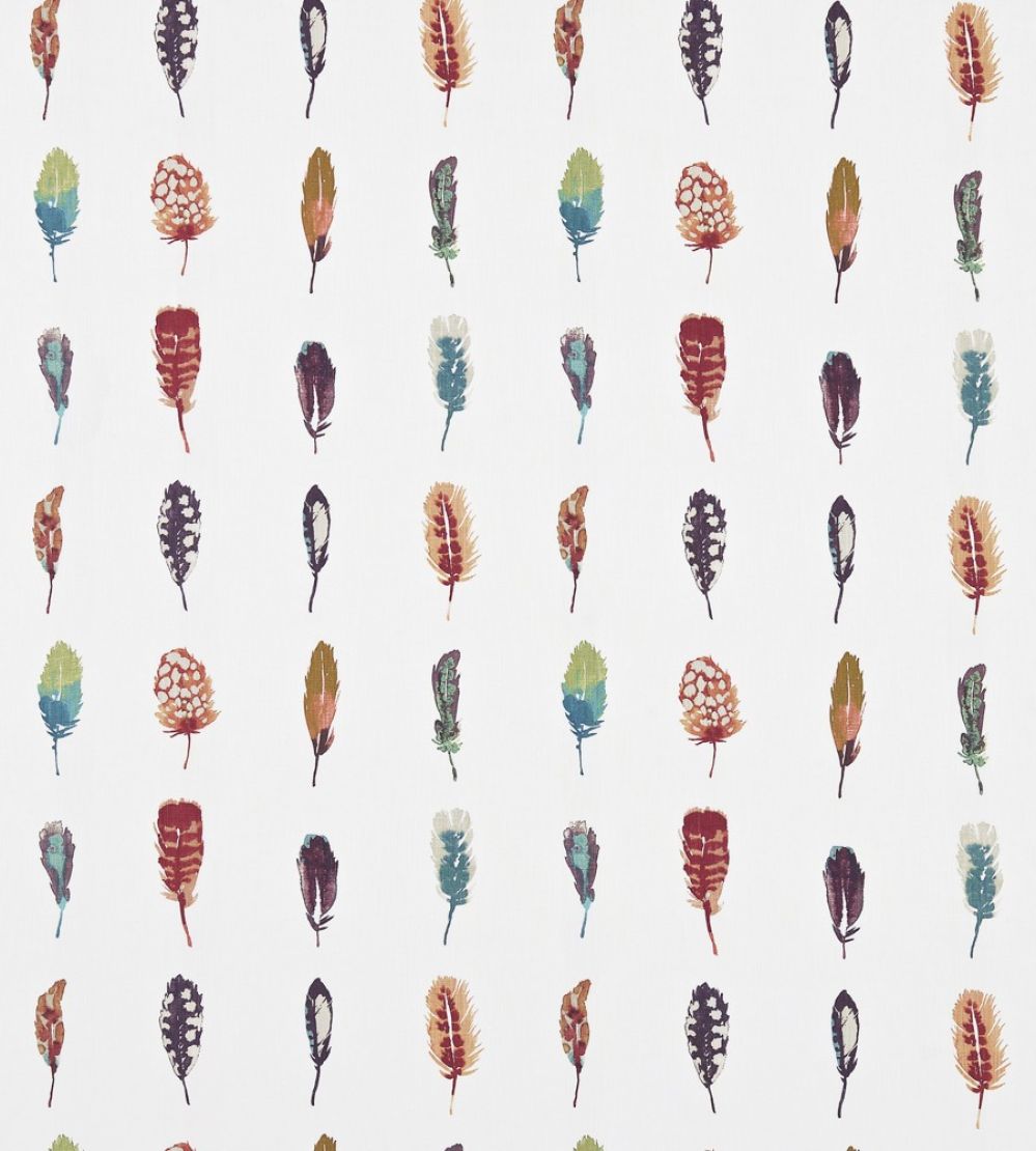 Limosa Fabric by Harlequin Papaya/Lagoon/Loganberry