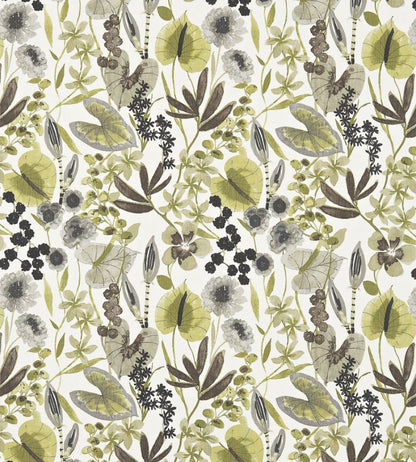 Nalina Fabric by Harlequin Zest/Cocoa/Stone