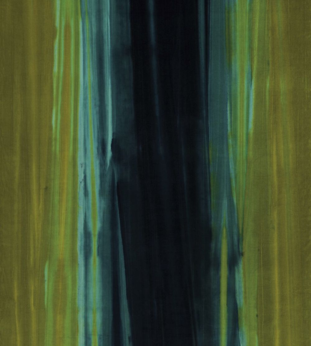 Amazilia Velvets Fabric by Harlequin Zest/Lagoon/Indigo