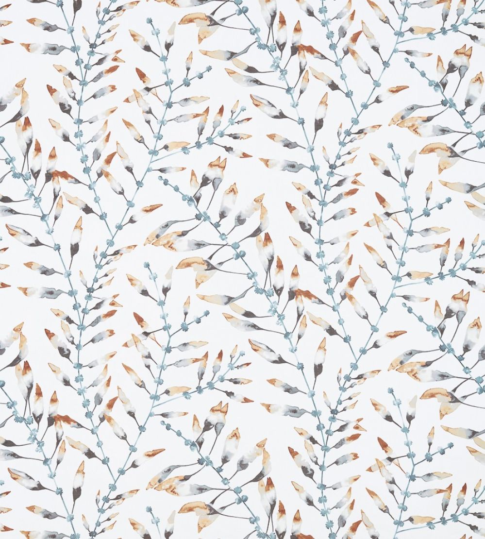 Chaconia Fabric by Harlequin Amber/Slate