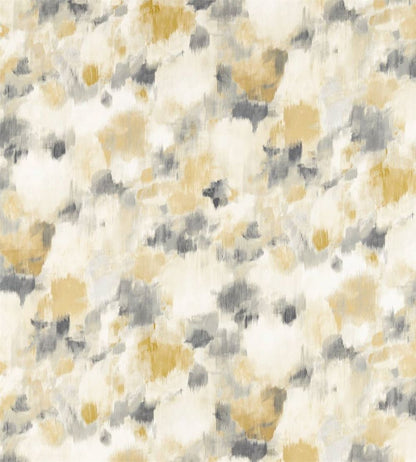 Exuberance Fabric by Harlequin Ochre / Charcoal