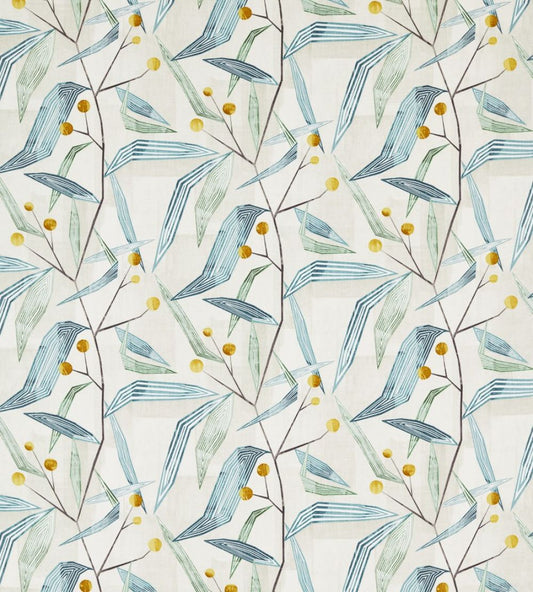 Entity Fabric by Harlequin Emerald/Ochre