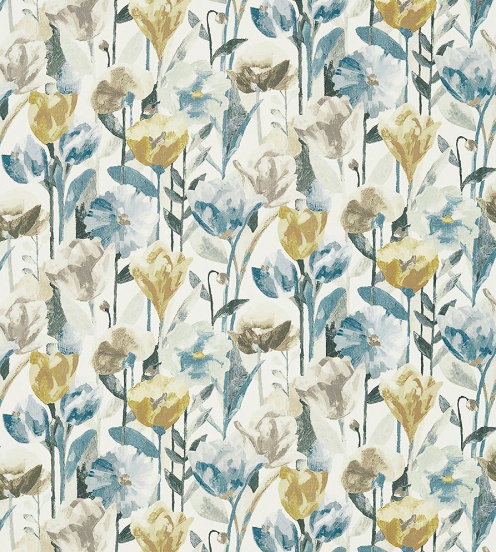 Verdaccio Fabric by Harlequin Mustard/Multi
