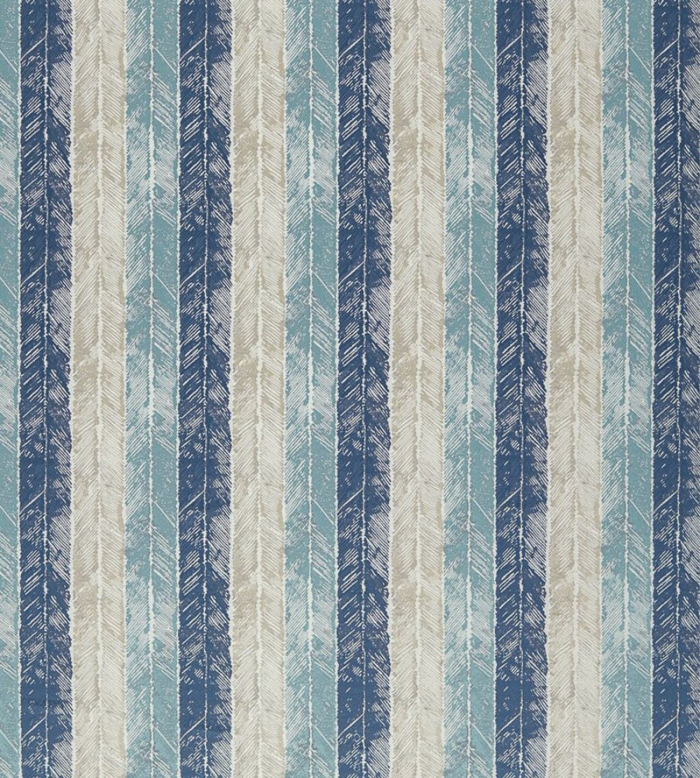 Walchia Fabric by Harlequin Indigo/Sky/Shell
