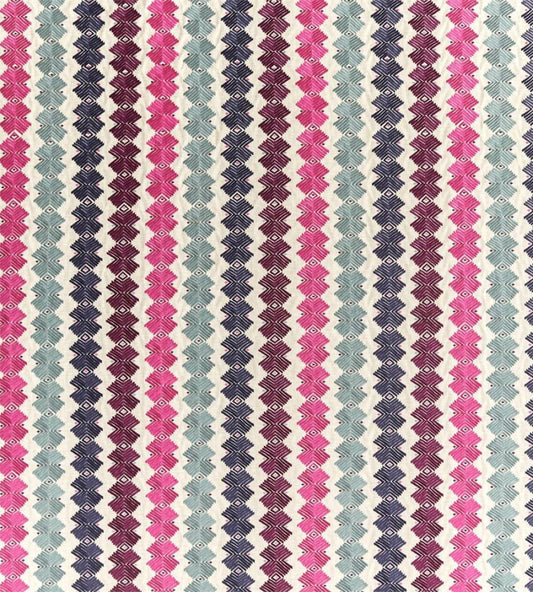 Kalimba Fabric by Harlequin Seaglass/Cerise/Indigo
