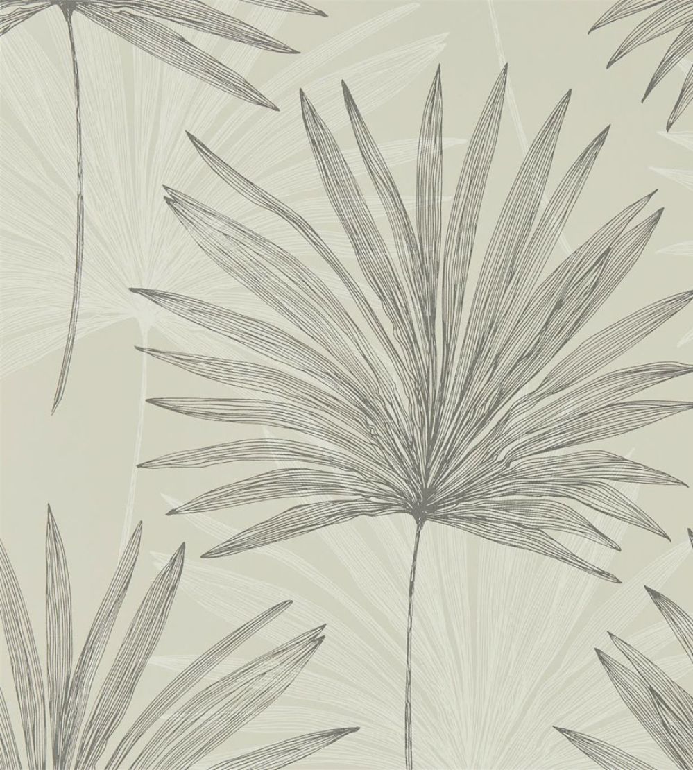 Mitende Wallpaper by Harlequin Pewter/Chalk