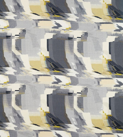 Perspective Fabric by Harlequin Charcoal / Gold